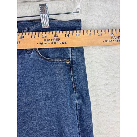 Ann Taylor Loft Modern Straight Jeans | Women’s 10 | Blue Denim | Classic Fit - Picture 3 of 10